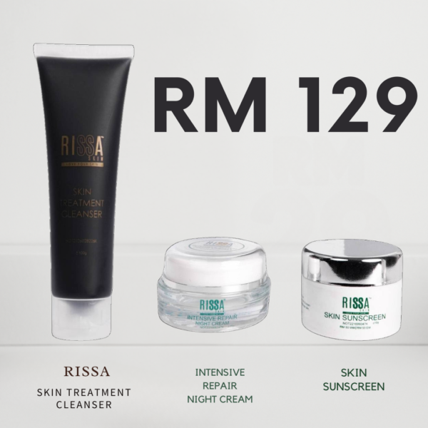 Set White Glow 3 In 1
